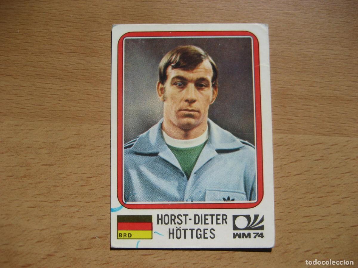 Cromos de F&uacute;tbol: MUNICH 74 - N&ordm; 86 H&Ouml;TTGES - ALEMANIA FEDERAL - PANINI - CAMPEONATO MUNDIAL DE FUTBOL 1974