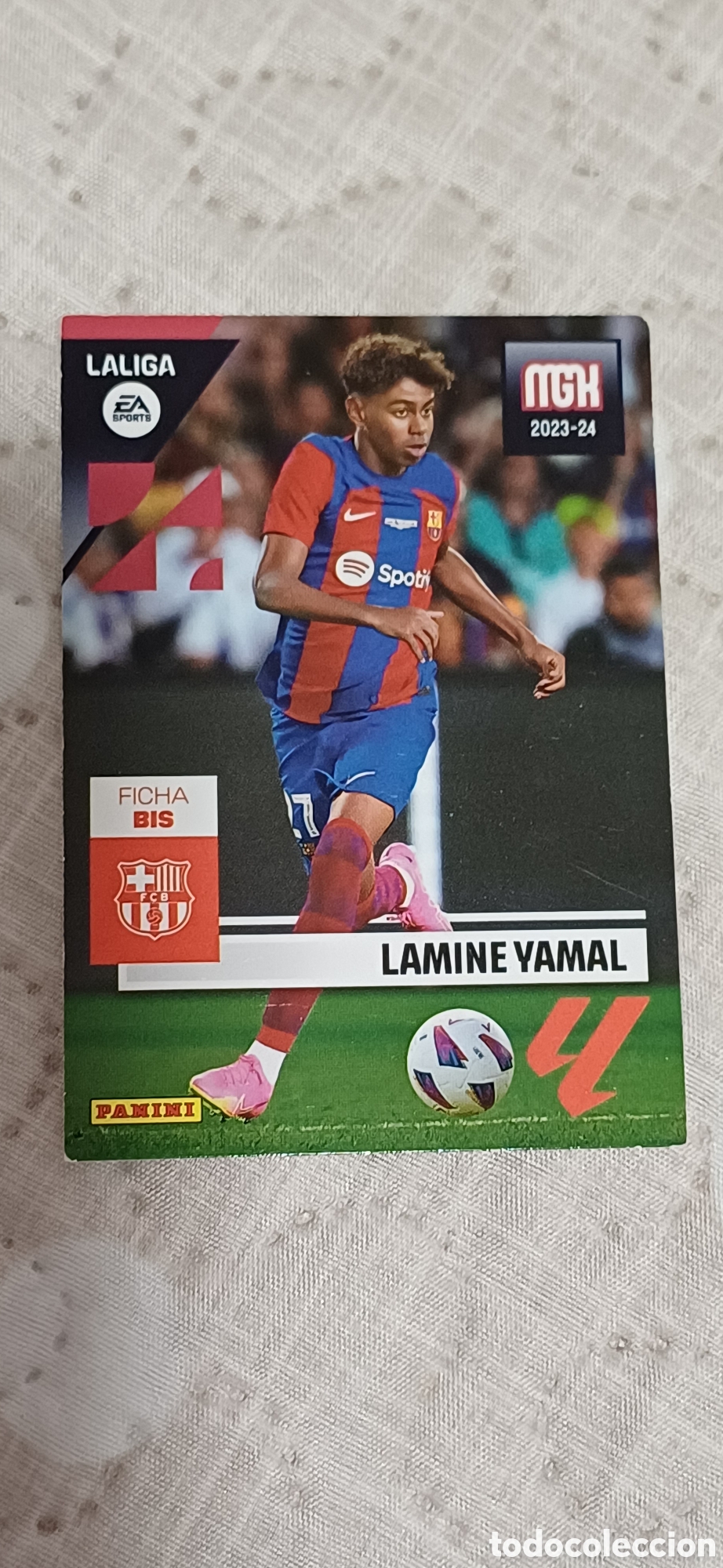 Cromos de F&uacute;tbol: 108 bis Lamine Yamal Rookie 2023