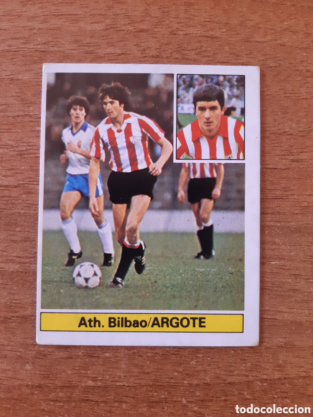 Cromos de F&uacute;tbol: Argote (Athletic Bilbao) Liga 81-82 ESTE . Nunca pegado