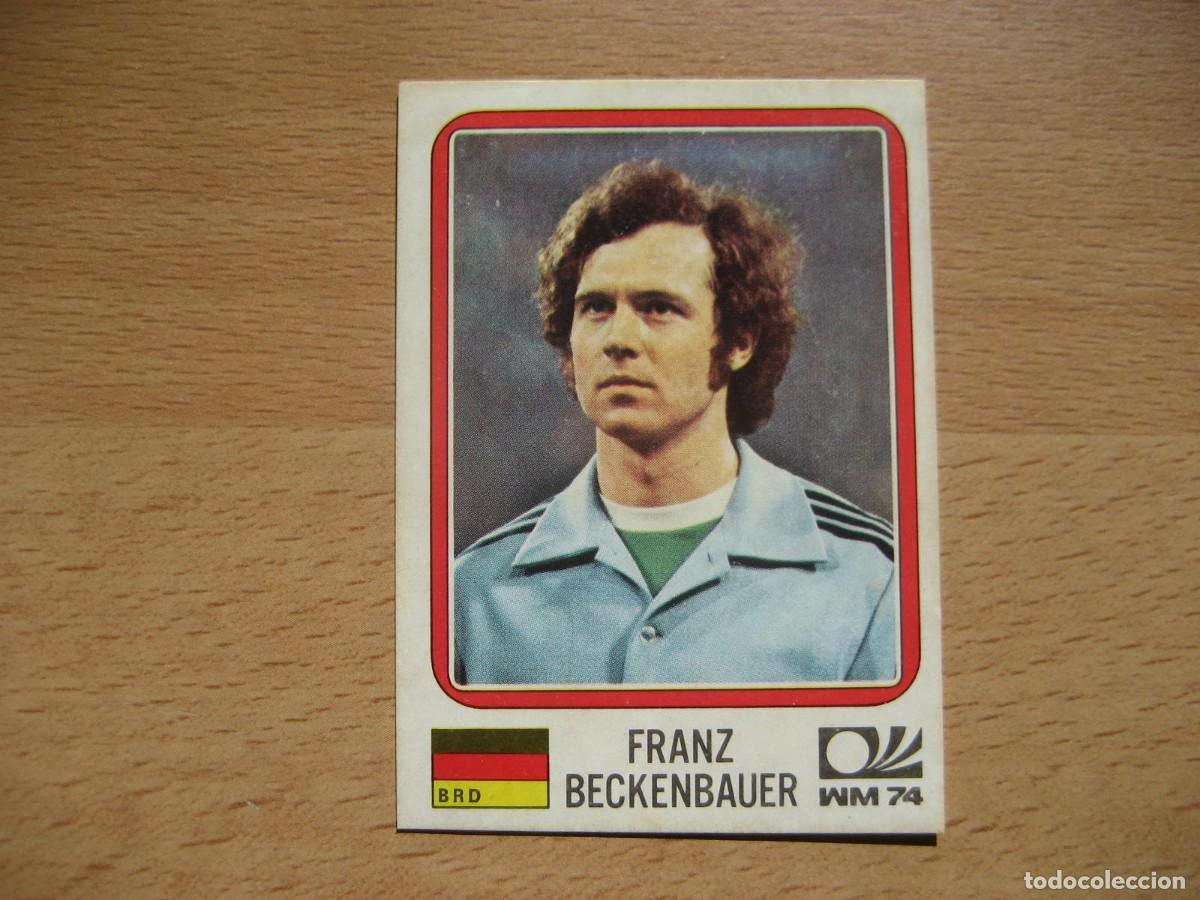 Cromos de F&uacute;tbol: MUNICH 74 - N&ordm; 88 FRANZ BECKENBAUER - ALEMANIA FEDERAL - PANINI - CAMPEONATO MUNDIAL DE FUTBOL 1974