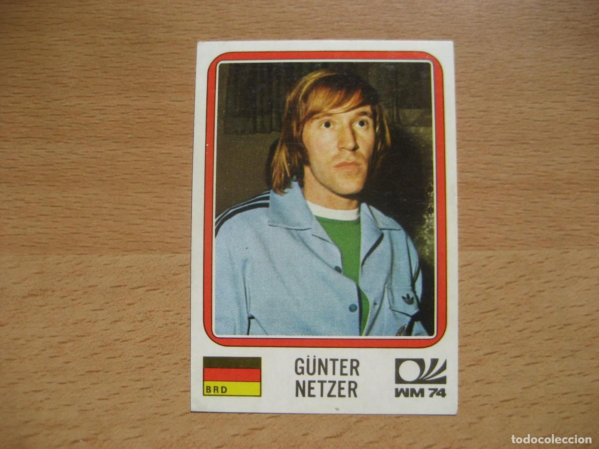 Cromos de F&uacute;tbol: MUNICH 74 - N&ordm; 97 GUNTER NETZER - ALEMANIA FEDERAL - PANINI - CAMPEONATO MUNDIAL DE FUTBOL 1974