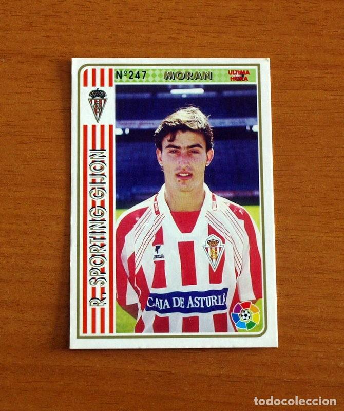 Cromos de Futebol: Sporting de Gij&oacute;n -N&ordm; 247 Moran -&Uacute;ltima Hora -Mundicromo Las Fichas de la Liga 1994-1995-94-95