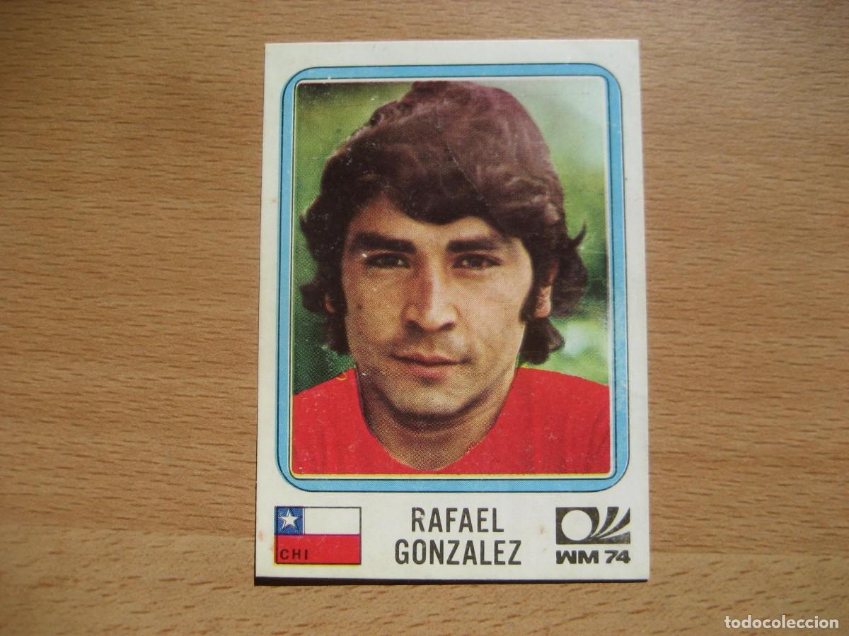 Cromos de F&uacute;tbol: MUNICH 74 - N&ordm; 135 RAFAEL GONZALEZ - CHILE - PANINI - CAMPEONATO MUNDIAL DE FUTBOL 1974