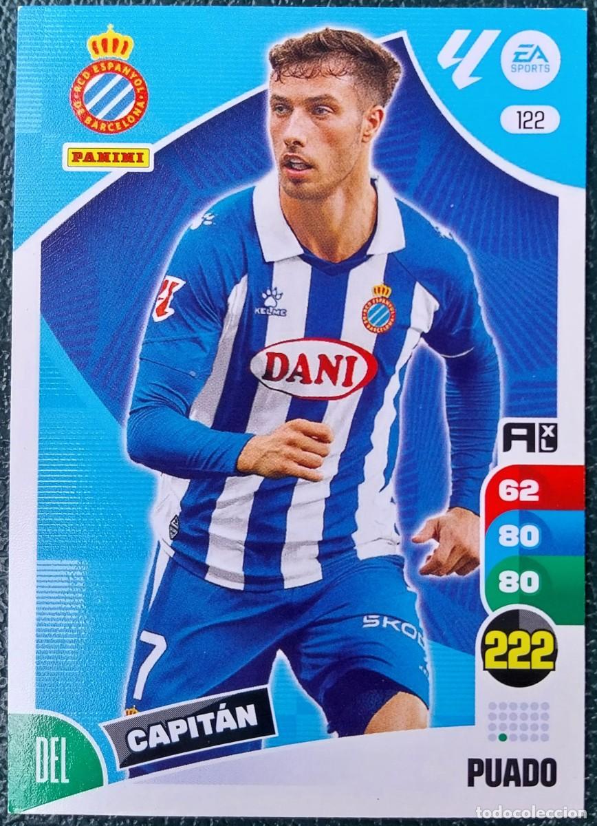 Cromos de F&uacute;tbol: 122 PUADO RCD ESPANYOL FICHAS ALBUM ADRENALYN XL 2024 2025 24 25
