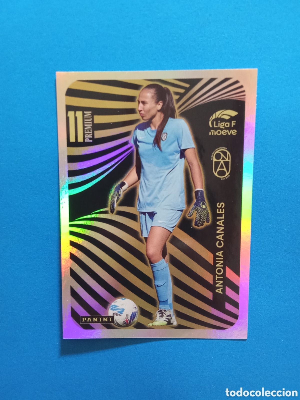 Cromos de F&uacute;tbol: CROMO PREMIUM ANTONIA CANALES BADALONA LIGA F 25-26
