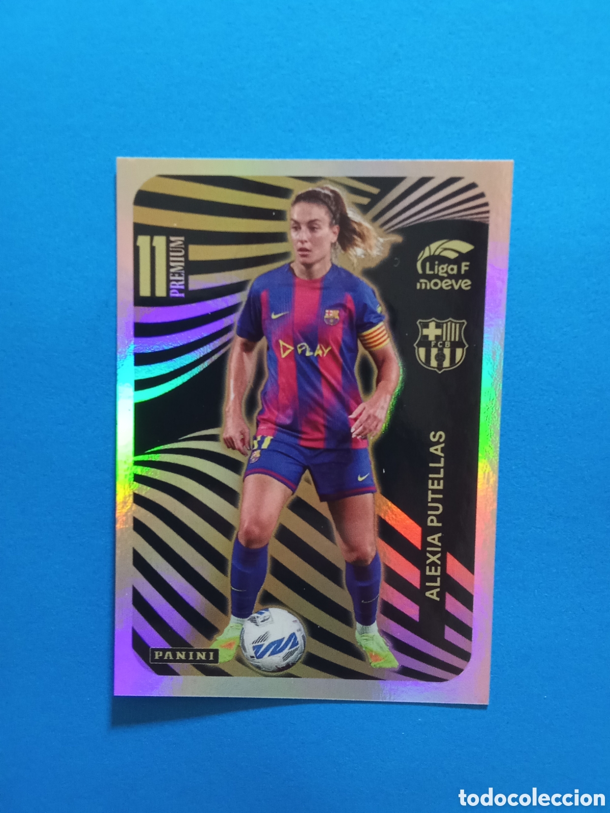 Fu&szlig;ball-Sticker: CROMO PREMIUM ALEXIA PUTELLAS BARCELONA LIGA F 25-26