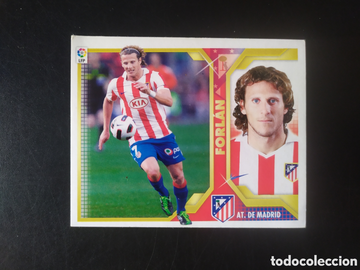 Cromos de Futebol: Liga este 2011 2012 11 12 panini Forlan n&deg; 16 Atl&eacute;tico Madrid
