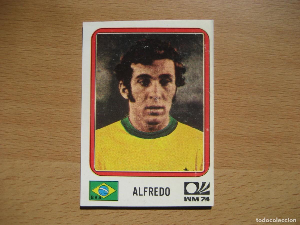 Cromos de Futebol: MUNICH 74 - N&ordm; 159 ALFREDO - BRASIL - PANINI - CAMPEONATO MUNDIAL DE FUTBOL 1974