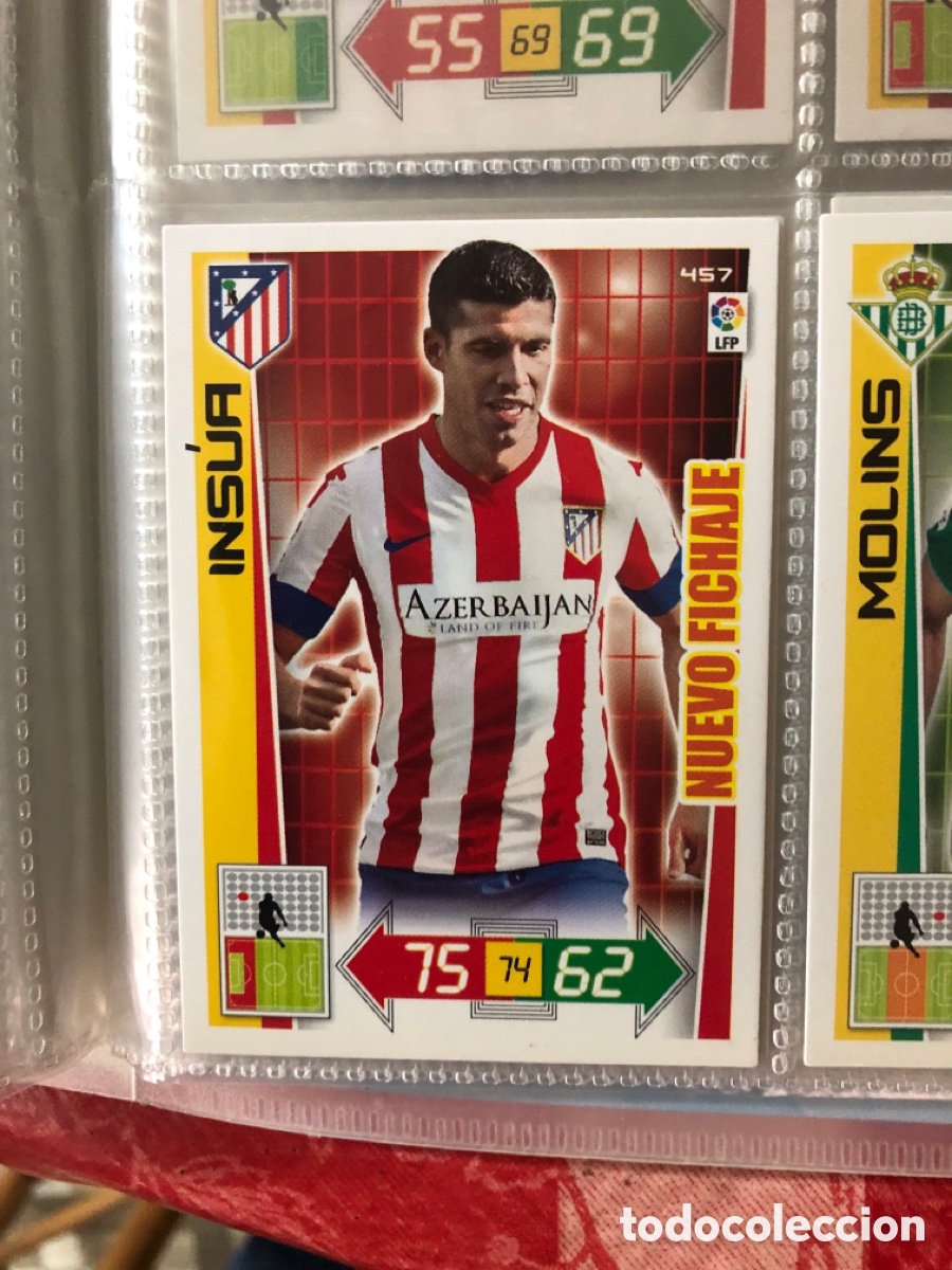 Cromos de F&uacute;tbol: Adrenalyn 2012 2013 nuevo fichaje insua 457 at Madrid