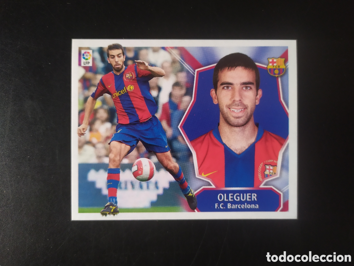 Cromos de F&uacute;tbol: Liga este 2008 2009 08 09 panini Oleguer Barcelona