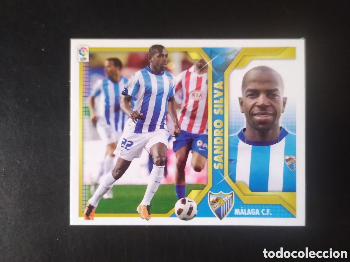 Cromos de F&uacute;tbol: Liga este 2011 2012 11 12 panini Sandro Silva n&deg; 9 B M&aacute;laga