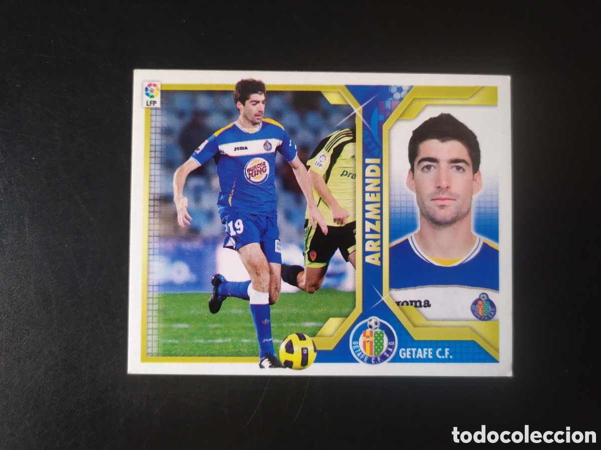 Cromos de F&uacute;tbol: Liga este 2011 2012 11 12 panini Arizmendi n&deg; 16 Getafe