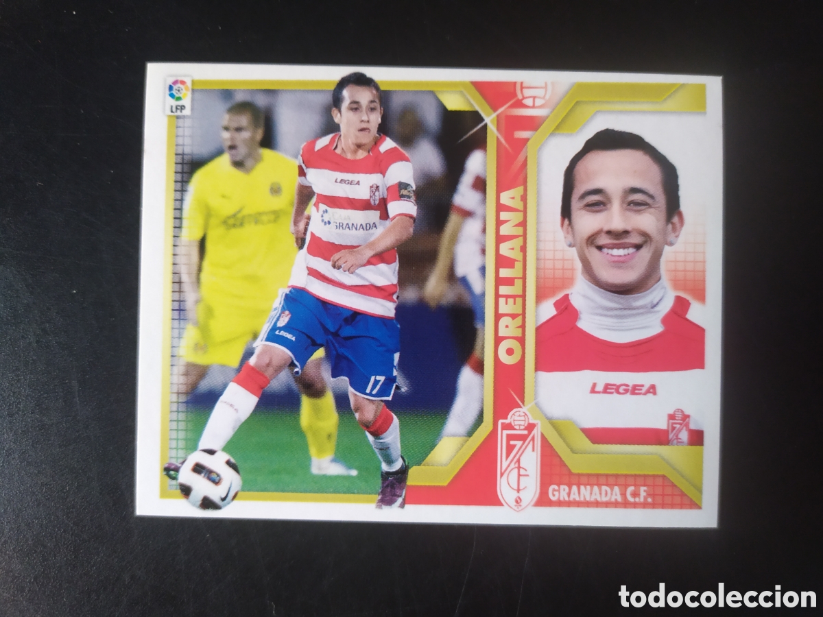Cromos de F&uacute;tbol: Liga este 2011 2012 11 12 panini Orellana n&deg; 14 Granada