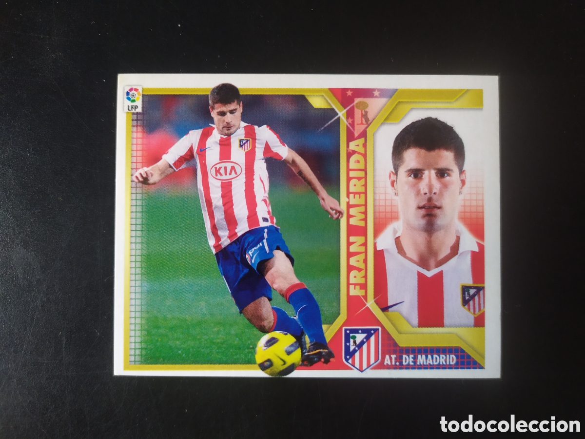 Cromos de F&uacute;tbol: Liga este 2011 2012 11 12 panini Fran M&eacute;rida n&deg; 12B 12 B Atl&eacute;tico Madrid
