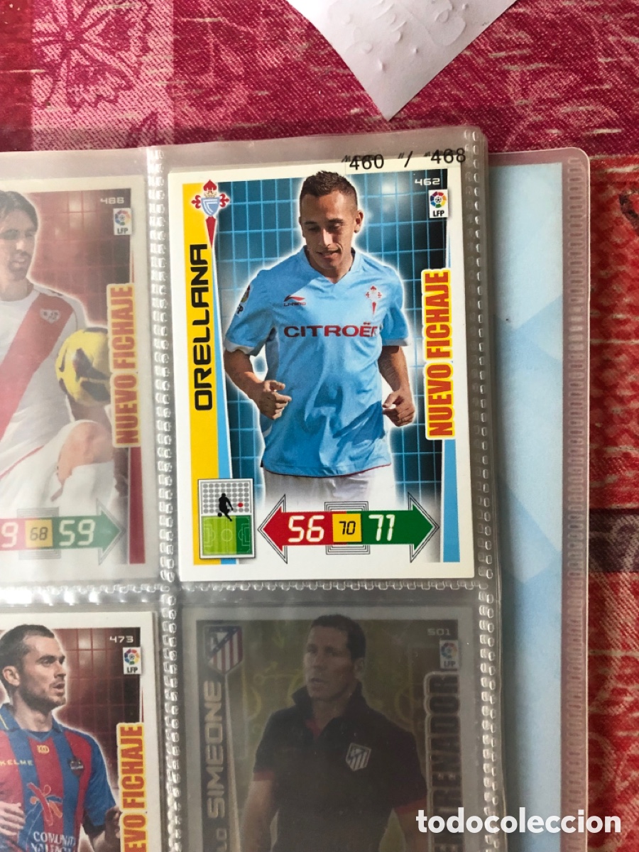 Cromos de F&uacute;tbol: Adrenalyn 2012 2013 nuevo fichaje Orellana 462 celta