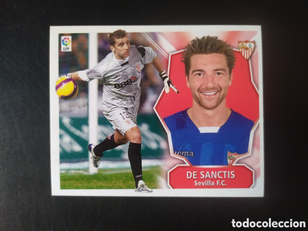 Cromos de F&uacute;tbol: Liga este 2008 2009 08 09 panini De Sanctis Sevilla