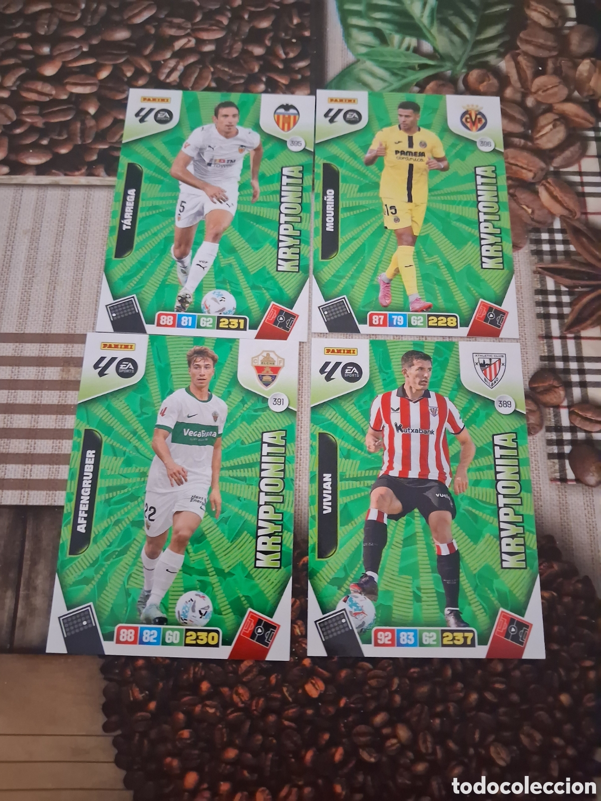 Cartes &agrave; collectionner de Football: adrenalyn 25 26 lote de 4 cartas kriptonita diferentes ver fotos
