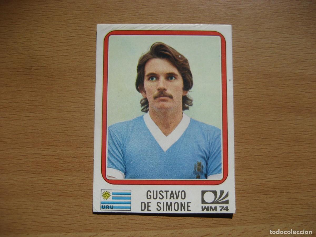Cartes &agrave; collectionner de Football: MUNICH 74 - N&ordm; 221 GUSTAVO DE SIMONE - URUGUAY - PANINI - CAMPEONATO MUNDIAL DE FUTBOL 1974