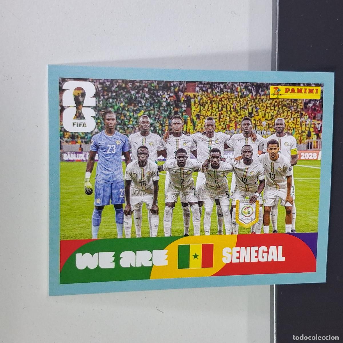 Fu&szlig;ball-Sticker: A27 SEN13 TEAM PHOTO EQUIPO 13 SENEGAL SEN MUNDIAL FIFA WORLD CUP 2026 STICKER PANINI