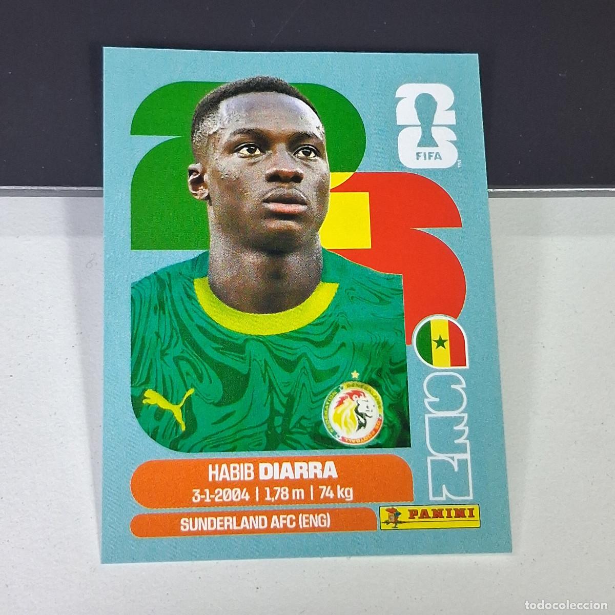 Fu&szlig;ball-Sticker: A27 SEN12 HABIB DIARRA 12 SENEGAL SEN MUNDIAL FIFA WORLD CUP 2026 STICKER PANINI
