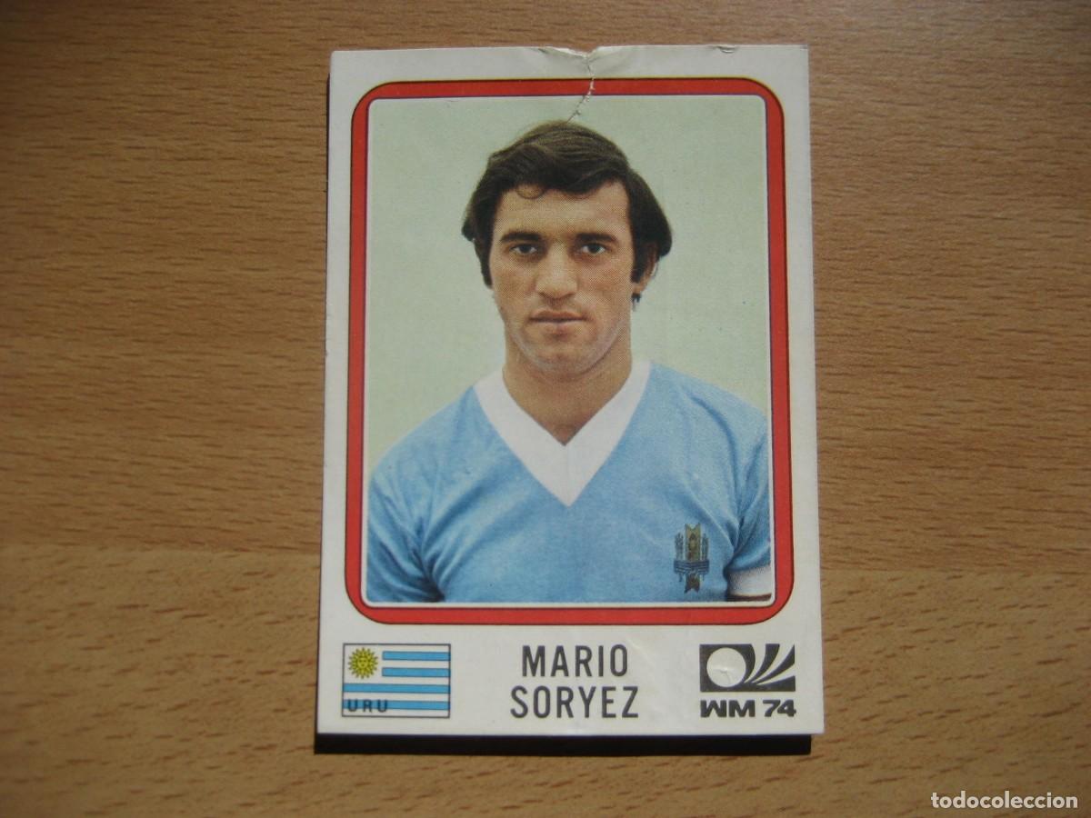 Cromos de F&uacute;tbol: MUNICH 74 - N&ordm; 223 MARIO SORYEZ - URUGUAY - PANINI - CAMPEONATO MUNDIAL DE FUTBOL 1974