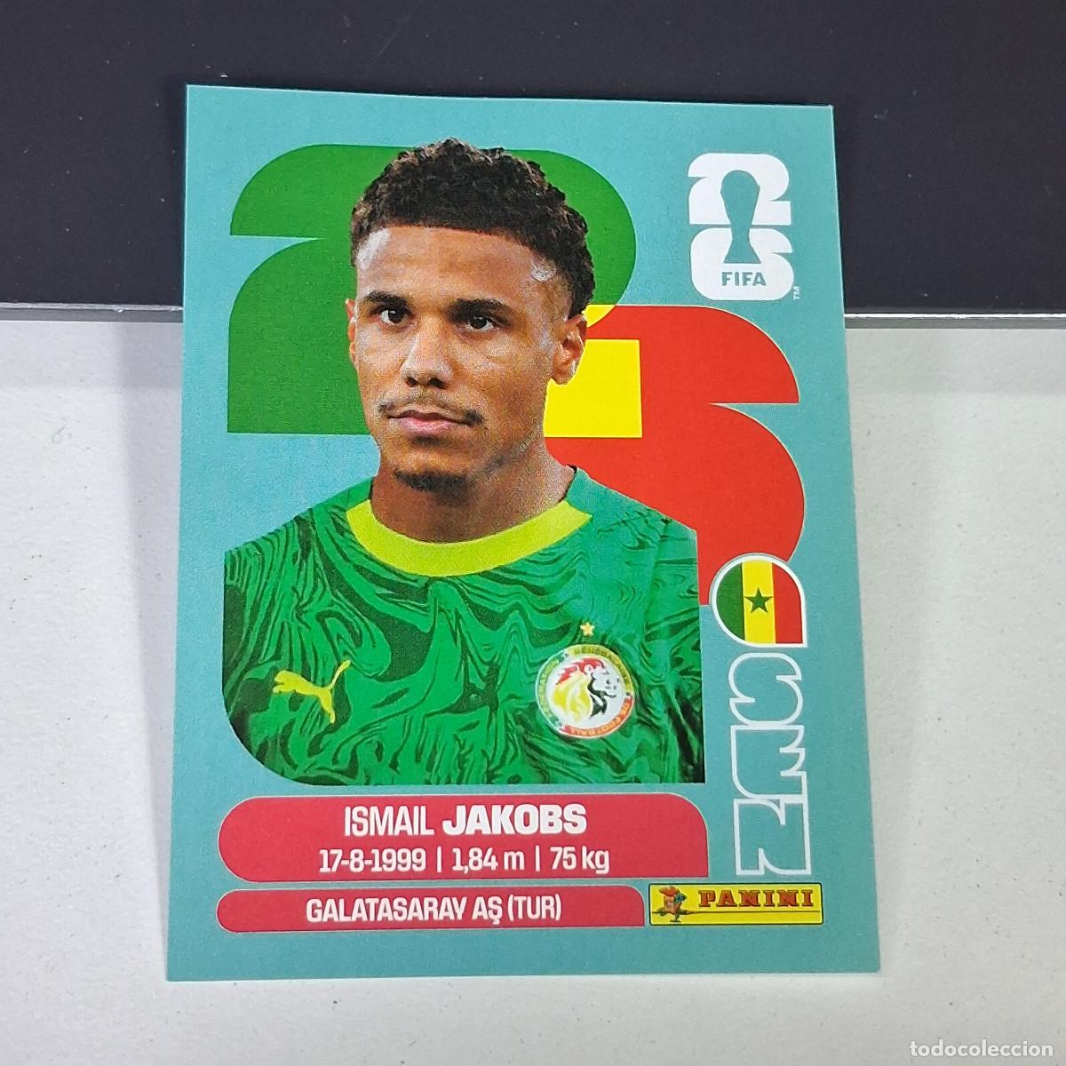 Cromos de F&uacute;tbol: A27 SEN6 ISMAIL JAKOBS 6 SENEGAL SEN MUNDIAL FIFA WORLD CUP 2026 STICKER PANINI
