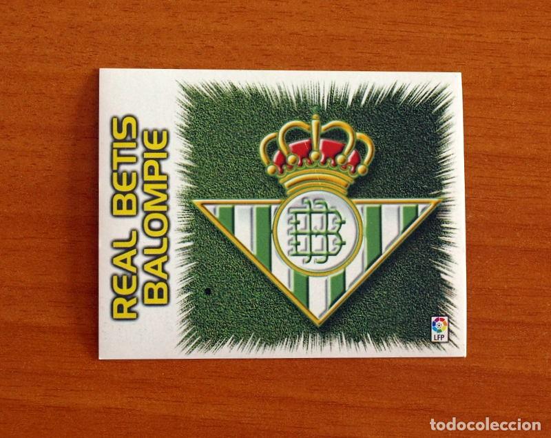 Cromos de F&uacute;tbol: Betis - Escudo - Ediciones Este Liga 1999-2000, 99-00 - Nunca Pegado