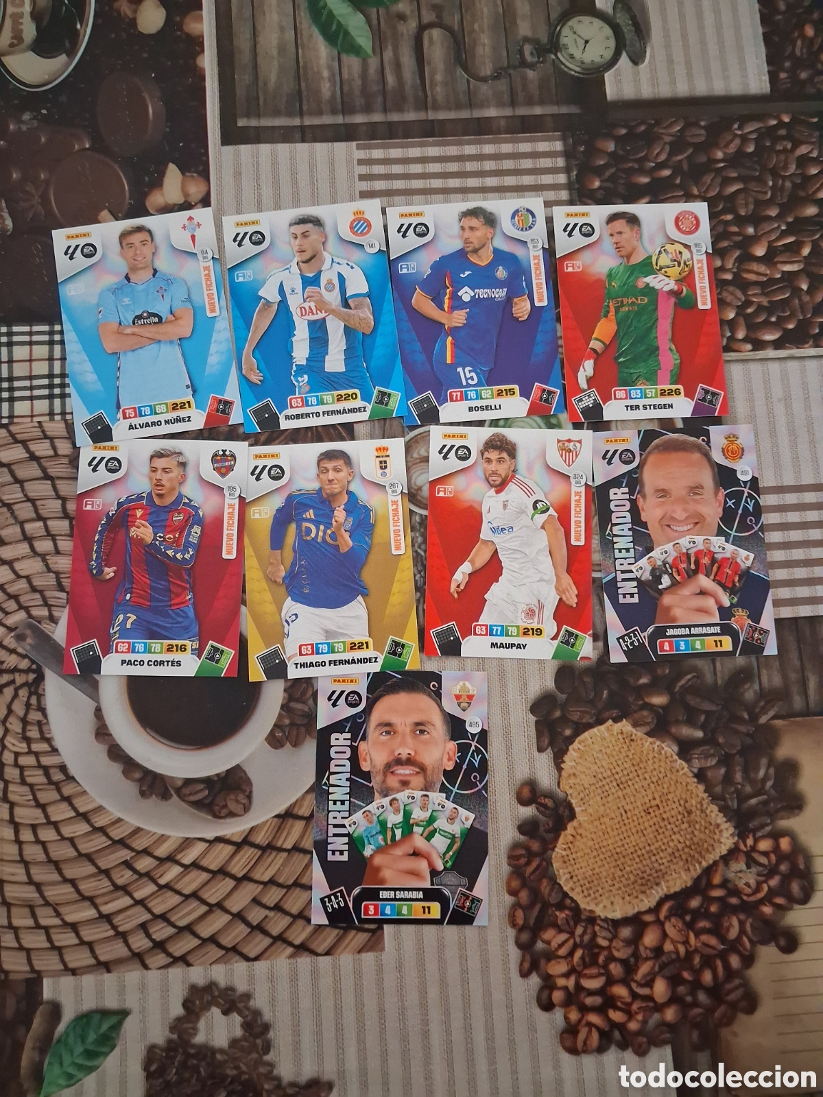 Cartes &agrave; collectionner de Football: Adrenalyn 25 26 lote de 9 cartas diferentes ver fotos
