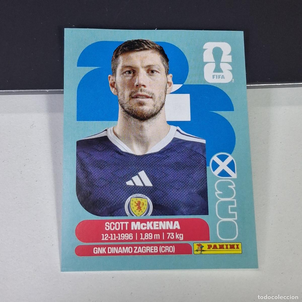 Cromos de F&uacute;tbol: A27 SCO7 SCOTT MCKENNA 7 ESCOCIA SCOTLAND SCO MUNDIAL FIFA WORLD CUP 2026 STICKER PANINI