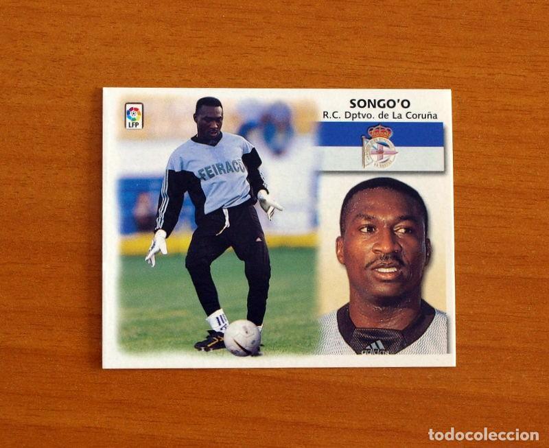 Cromos de F&uacute;tbol: Deportivo La Coru&ntilde;a - Songo'o-Songoo - Ediciones Este Liga 1999-2000, 99-00 - Nunca Pegado