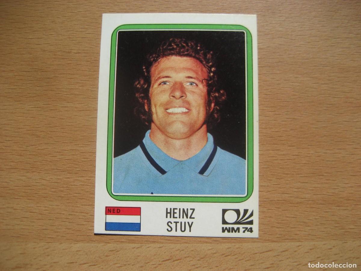 Cromos de F&uacute;tbol: MUNICH 74 - N&ordm; 236 HEINZ STUY - HOLANDA - PANINI - CAMPEONATO MUNDIAL DE FUTBOL 1974