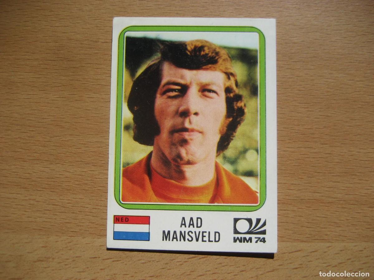 Cromos de F&uacute;tbol: MUNICH 74 - N&ordm; 238 AAD MANSVELD - HOLANDA - PANINI - CAMPEONATO MUNDIAL DE FUTBOL 1974