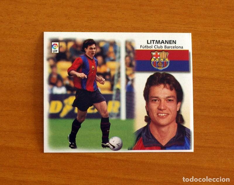 Cromos de F&uacute;tbol: F&uacute;tbol Club Barcelona - Litmanen Rookie - Ediciones Este Liga 1999-2000, 99-00 - Nunca Pegado