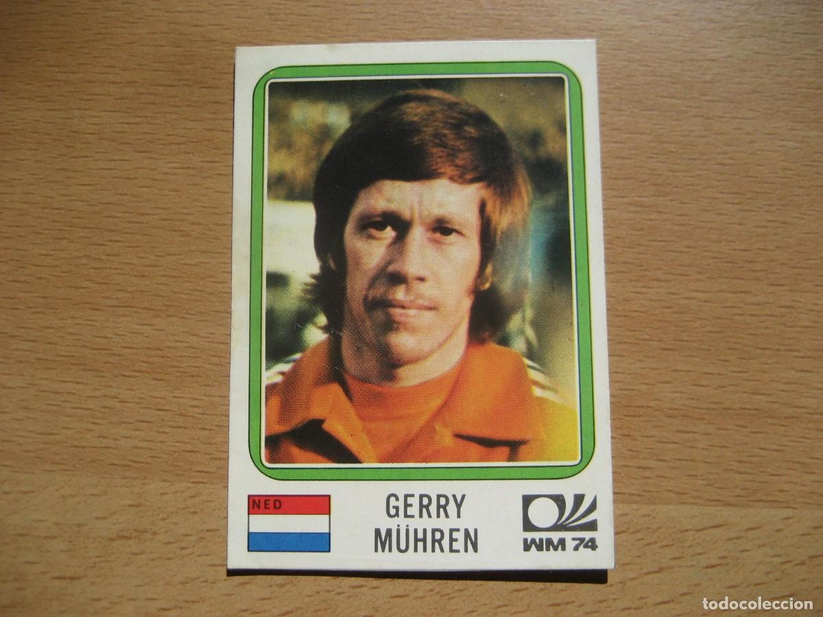 Cromos de F&uacute;tbol: MUNICH 74 - N&ordm; 241 GERRY MUHREN - HOLANDA - PANINI - CAMPEONATO MUNDIAL DE FUTBOL 1974