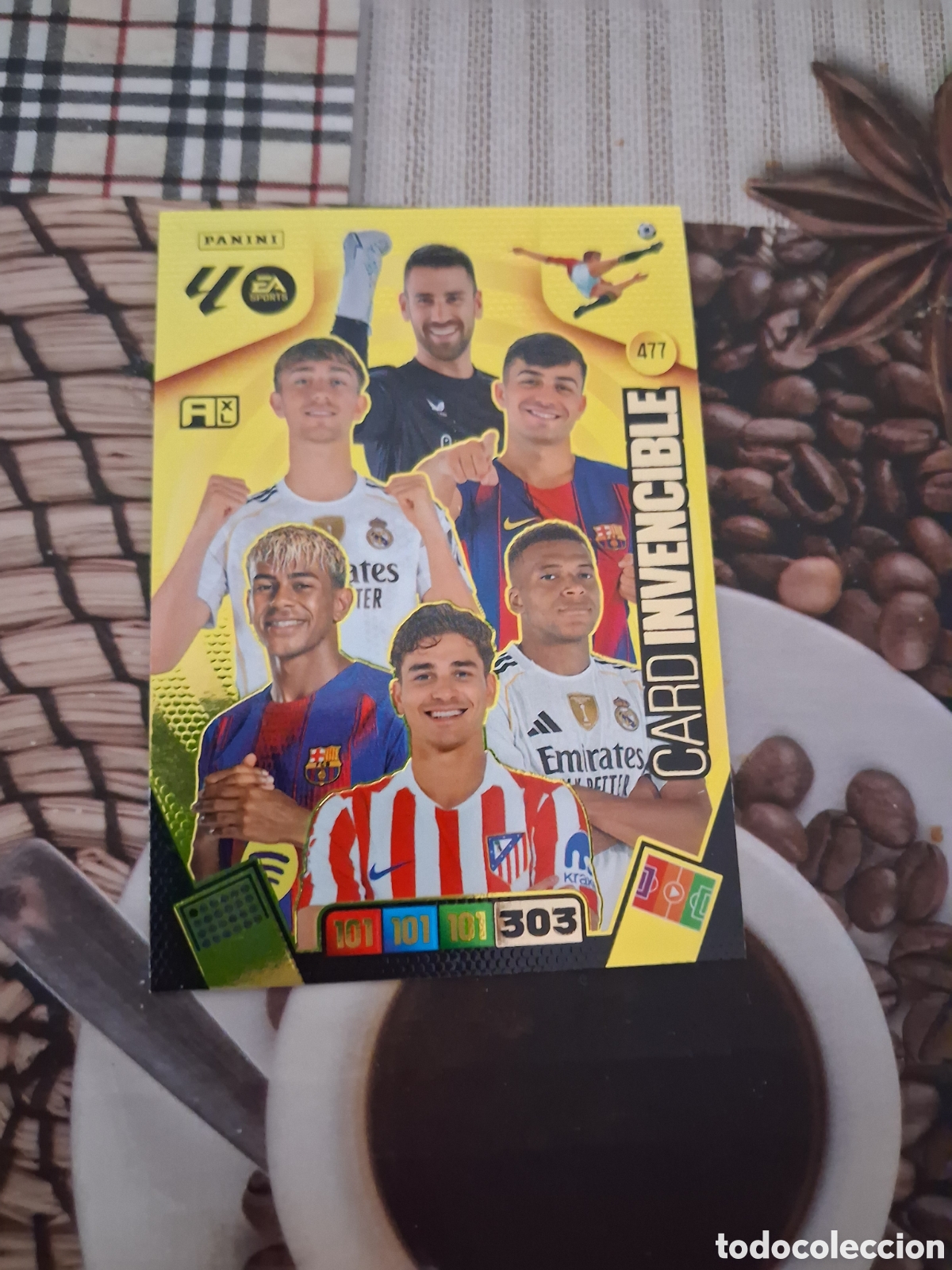 Cromos de F&uacute;tbol: adrenalyn 25 26 card invencible ver fotos