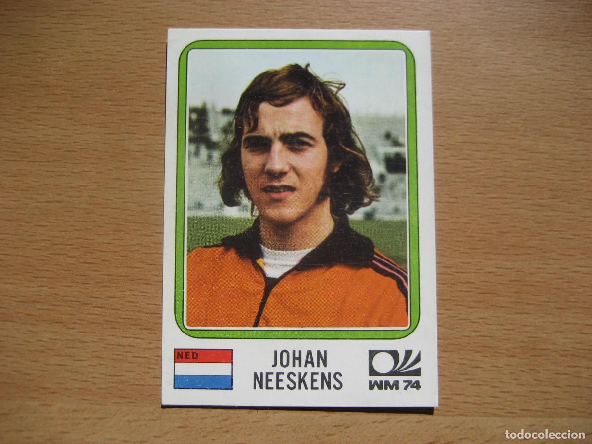 Cromos de F&uacute;tbol: MUNICH 74 - N&ordm; 243 JOHAN NEESKENS - HOLANDA - PANINI - CAMPEONATO MUNDIAL DE FUTBOL 1974