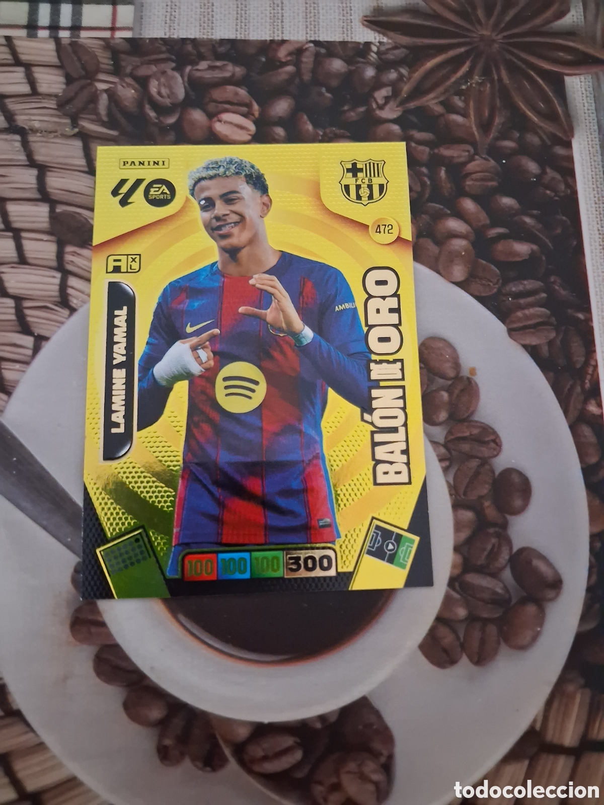Cromos de F&uacute;tbol: adrenalyn 25 26 balon de oro lamine yamal ver fotos