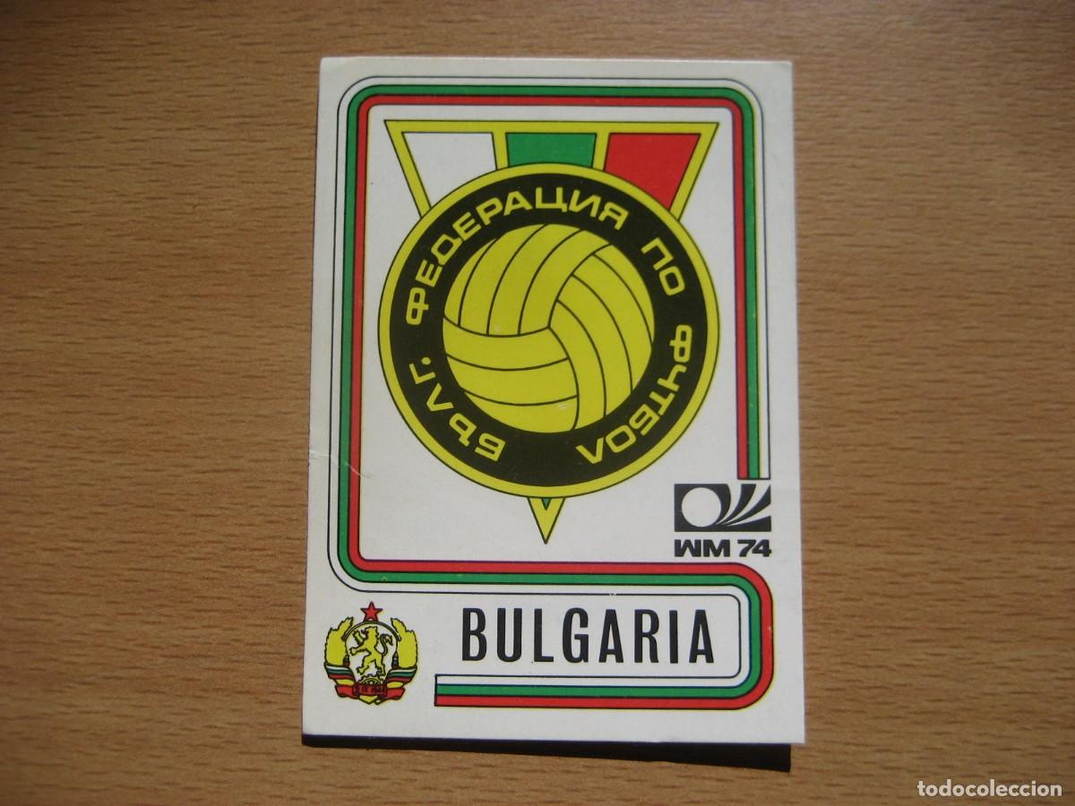 Cromos de F&uacute;tbol: MUNICH 74 - N&ordm; 249 ESCUDO - BULGARIA - PANINI - CAMPEONATO MUNDIAL DE FUTBOL 1974
