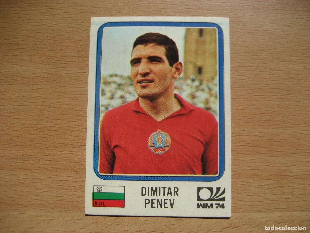 Cromos de F&uacute;tbol: MUNICH 74 - N&ordm; 254 DIMITAR PENEV - BULGARIA - PANINI - CAMPEONATO MUNDIAL DE FUTBOL 1974