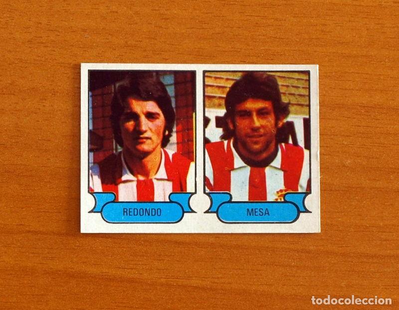 Cromos de F&uacute;tbol: Sporting de Gij&oacute;n - 68 Redondo-Mesa - Ruiz Romero 1978-1979, 78-79 - Nunca Pegado