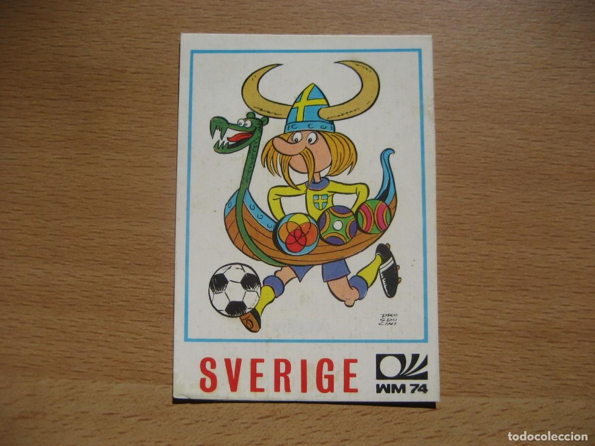 Cromos de F&uacute;tbol: MUNICH 74 - N&ordm; 268 VI&Ntilde;ETA - SUECIA - PANINI - CAMPEONATO MUNDIAL DE FUTBOL 1974