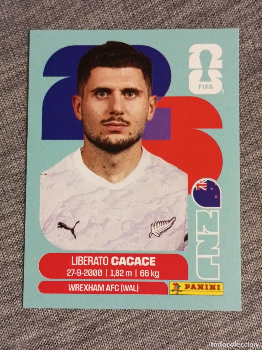 Cromos de F&uacute;tbol: CACACE NZL 5 STICKER MUNDIAL 2026 PANINI FIFA WORLD CUP NUEVO