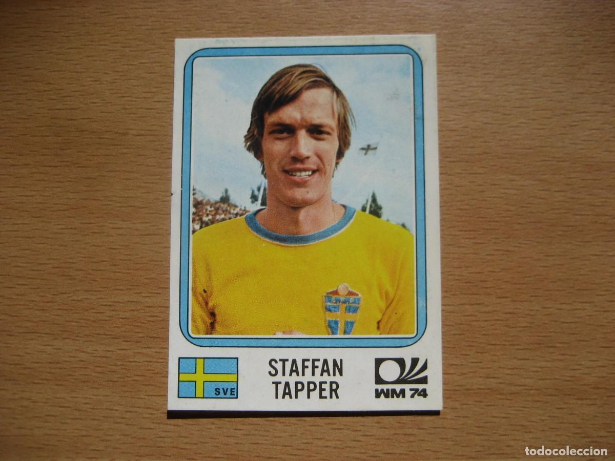 Cromos de F&uacute;tbol: MUNICH 74 - N&ordm; 276 STAFFAN TAPPER - SUECIA - PANINI - CAMPEONATO MUNDIAL DE FUTBOL 1974