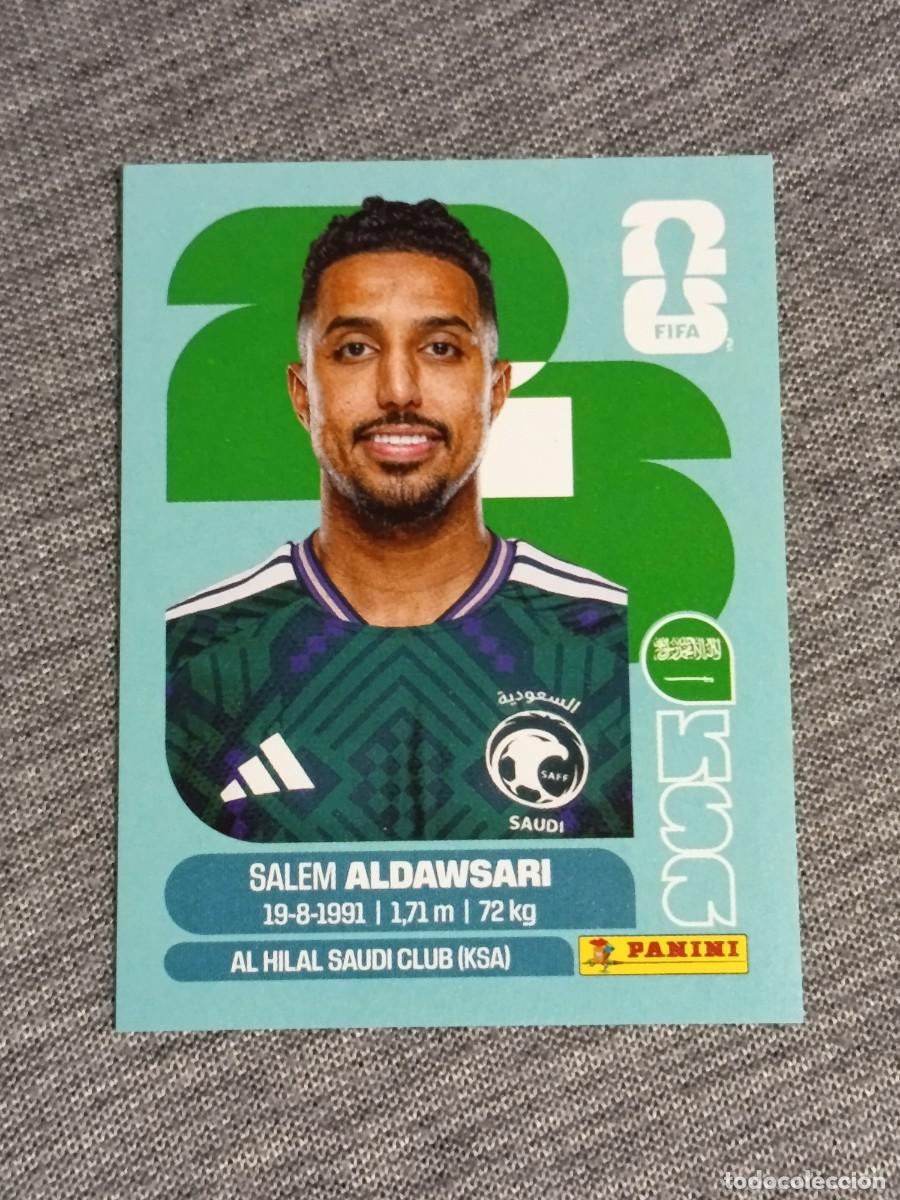 Cromos de F&uacute;tbol: ALDAWSARI KSA 16 STICKER MUNDIAL 2026 PANINI FIFA WORLD CUP NUEVO