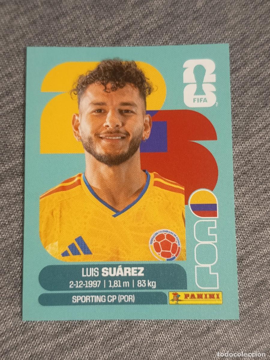 Cromos de F&uacute;tbol: SUAREZ COL 19 STICKER MUNDIAL 2026 PANINI FIFA WORLD CUP NUEVO