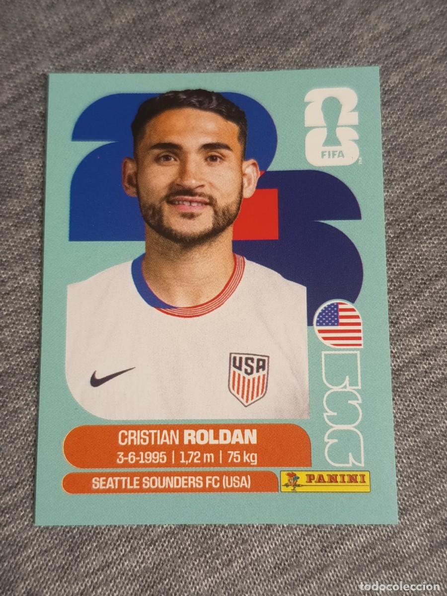 Cromos de F&uacute;tbol: ROLDAN USA 11 STICKER MUNDIAL 2026 PANINI FIFA WORLD CUP NUEVO