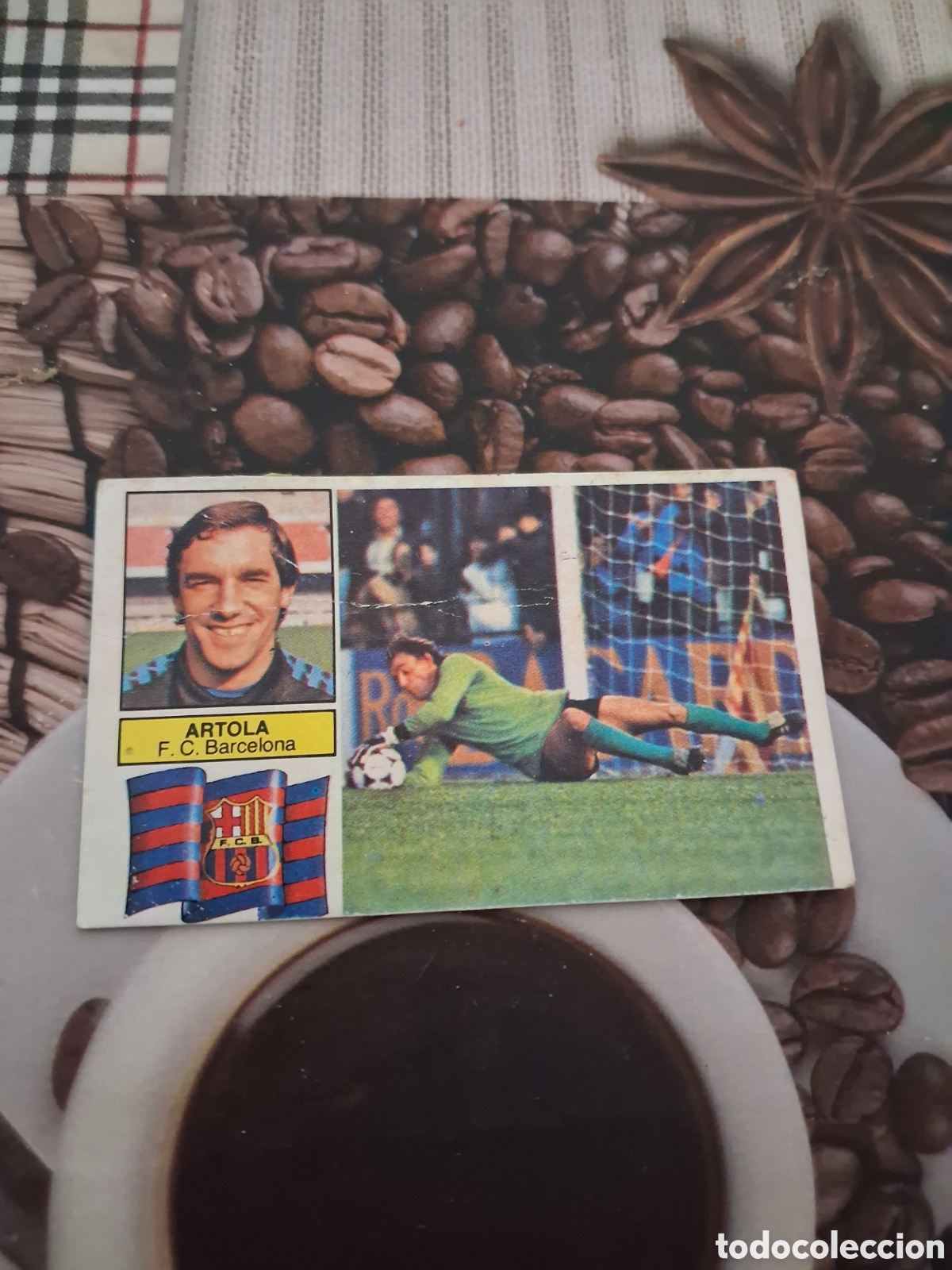 Cartes &agrave; collectionner de Football: Liga este 82 83 artola del Barcelona recuperado del &aacute;lbum ver fotos