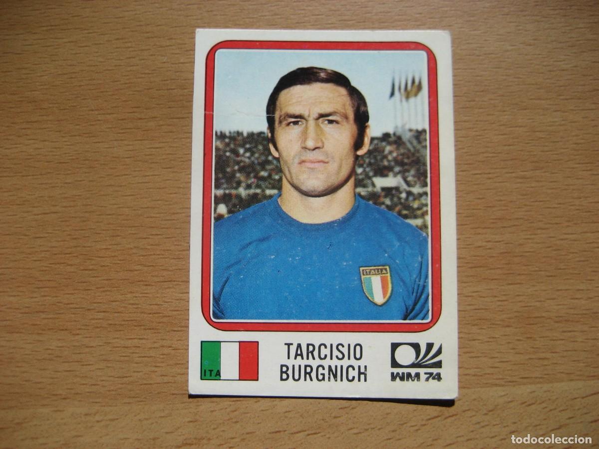 Cromos de F&uacute;tbol: MUNICH 74 - N&ordm; 295 BURGNICH - ITALIA - PANINI - CAMPEONATO MUNDIAL DE FUTBOL 1974