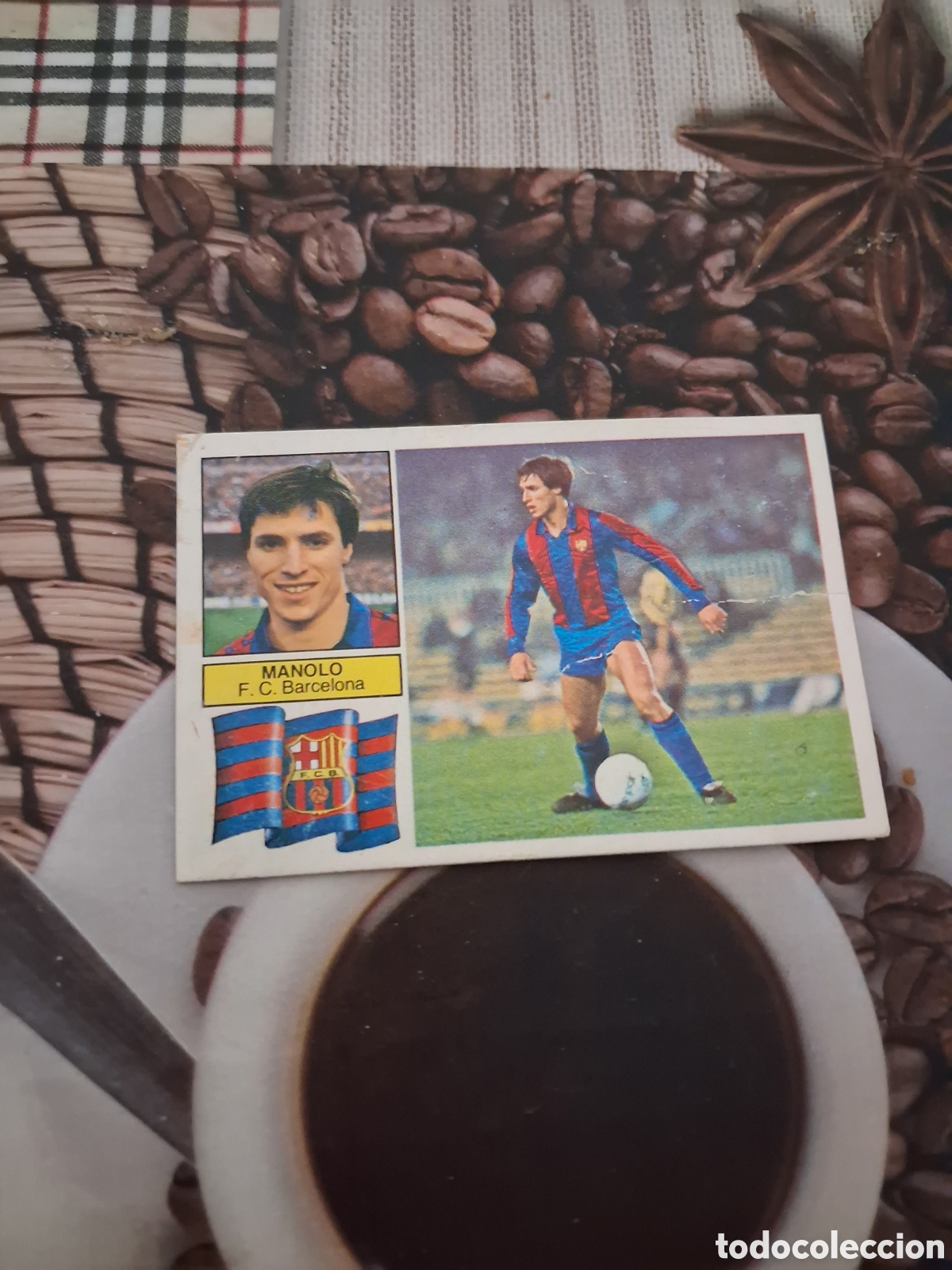 Cromos de Futebol: Liga este 82 83 manolo del Barcelona recuperado del &aacute;lbum ver fotos