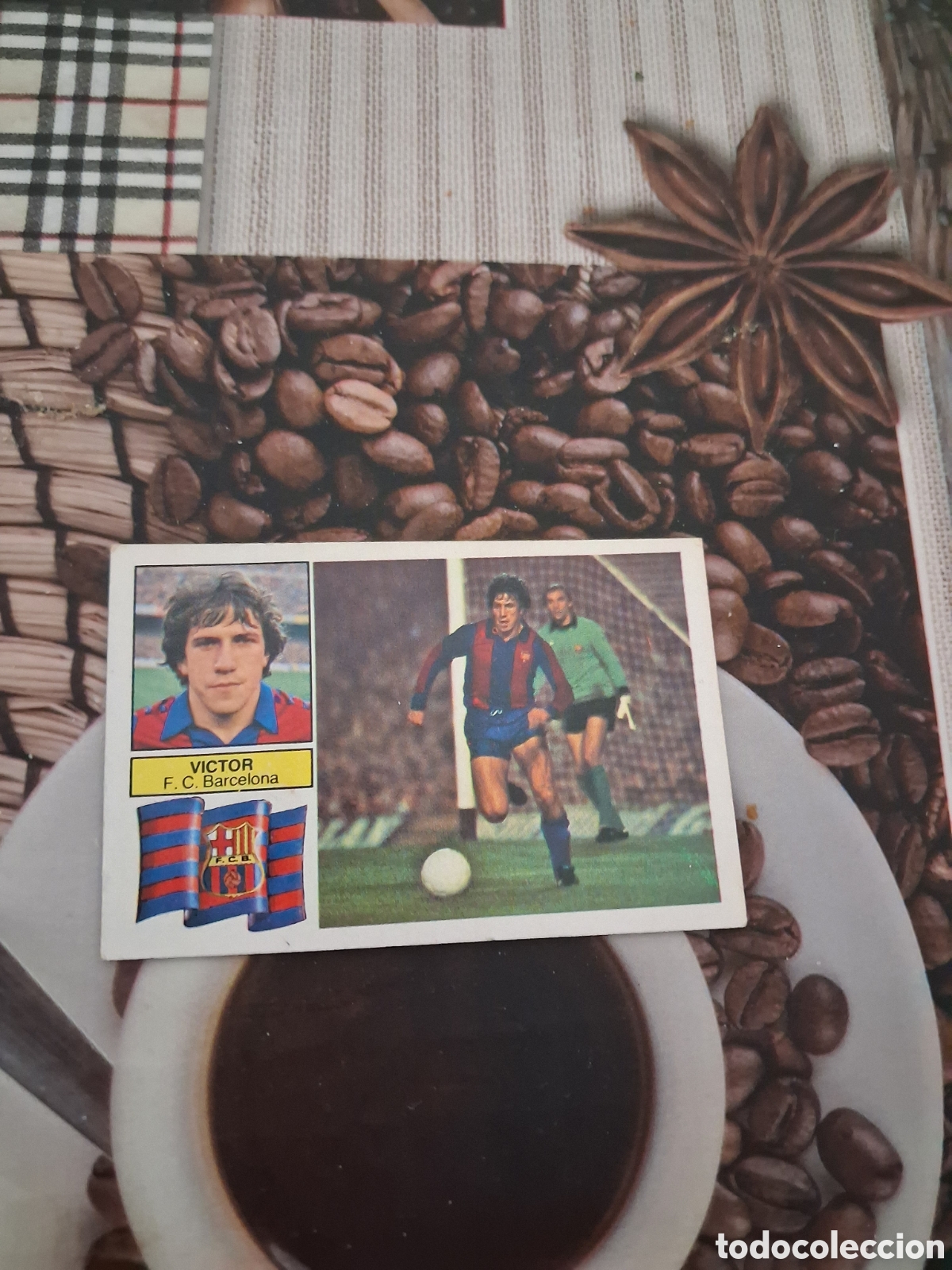 Cromos de Futebol: Liga este 82 83 Victor del Barcelona recuperado del &aacute;lbum ver fotos